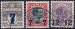 Obrázek k výrobku 44272 - 1926, Dánsko, 0151/0152, Výplatní známky: Král Kristián X. ⊙