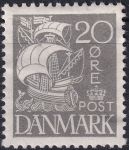 Obrázek k výrobku 44278 - 1905, Dánsko, 0046A, Výplatní známka: Vlnky, s 18 srdíčky ✶