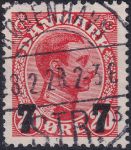 Obrázek k výrobku 44297 - 1926, Dánsko, 0158, Výplatní známka: Král Kristián X. ⊙