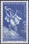 Obrázek k výrobku 44408 - 1997, Francie, 3197, Národní parky: Národní park Écrins, orel, blaue Distel ✶✶