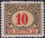 Obrázek k výrobku 44409 - 1904, Bosna a Hercegovina, DL08A, Doplatní známka: Kresba číslice ✶