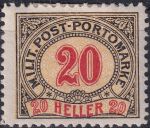 Obrázek k výrobku 44411 - 1904, Bosna a Hercegovina, DL10A, Doplatní známka: Kresba číslice ✶