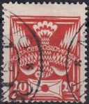 Obrázek k výrobku 44459 - 1921, ČSR I, 0148AVV, Výplatní známka: Holubice ⊙