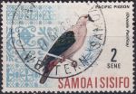 Obrázek k výrobku 44515 - 1967, Samoa, 0152, Výplatní známka: Ptáci - Foulehaio carunculata ⊙