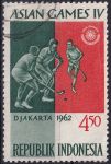 Obrázek k výrobku 44838 - 1962, Indonésie, 0354, 4. asijské sportovní hry, Jakarta (II): Střelba ⊙