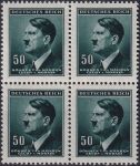Obrázek k výrobku 44927 - 1942, Protektorát, 079, Výplatní známka: Adolf Hitler ✶✶ ⊞