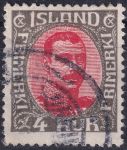 Obrázek k výrobku 44958 - 1920, Island, 0083, Výplatní známka: Král Kristián X. ⊙