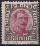 Obrázek k výrobku 44991 - 1920, Island, 0094, Výplatní známka: Král Kristián X. ⊙