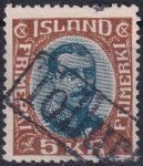 Obrázek k výrobku 44994 - 1920, Island, 0097, Výplatní známka: Král Kristián X. ⊙