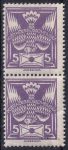 Obrázek k výrobku 45001 - 1921, ČSR I, 0144AVV, Výplatní známka: Holubice ✶✶ ⊟