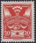 Obrázek k výrobku 45232 - 1920, ČSR I, 0147AVV, Výplatní známka: Holubice ✶✶