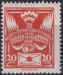 Obrázek k výrobku 45237 - 1921, ČSR I, 0148IIA, Výplatní známka: Holubice ✶✶