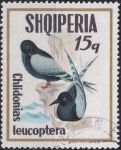 Obrázek k výrobku 45250 - 1973, Albánie, 1620, Mořští ptáci: Sterna hirundo ⊙