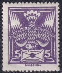Obrázek k výrobku 45533 - 1921, ČSR I, 0144A, Výplatní známka: Holubice ✶
