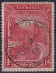 Obrázek k výrobku 45824 - 1871, Tasmánie, 25aC, Výplatní známka: Královna Viktorie doleva v perlovém oválu ⊙