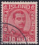 Obrázek k výrobku 45871 - 1920, Island, 0085, Výplatní známka: Král Kristián X. ⊙