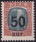 Obrázek k výrobku 45881 - 1921, Island, 0106, Výplatní známka ✶✶