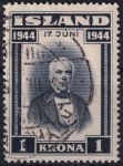 Obrázek k výrobku 45990 - 1944, Island, 0232, Vyhlášení republiky ⊙