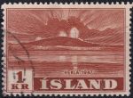 Obrázek k výrobku 46007 - 1948, Island, 0251, Výplatní známka: Aktivní vulkán ⊙
