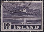 Obrázek k výrobku 46008 - 1948, Island, 0252, Výplatní známka: Vulkán z pohledu od moře ⊙
