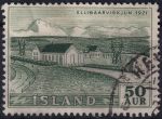 Obrázek k výrobku 46357 - 1956, Island, 0303, Výplatní známka: Elektrárny a vodopády - Skógafoss ⊙