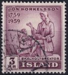 Obrázek k výrobku 46381 - 1957, Island, 0319, Výplatní známka: Bessastadir ⊙
