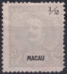 Obrázek k výrobku 46392 - 1894, Macao, 0057, Výplatní známka: Král Karel I. (✶)