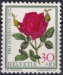 Obrázek k výrobku 46610 - 1972, Švýcarsko, 0984/0987, „Pro Juventute“: Růže (I) ✶✶
