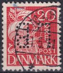 Obrázek k výrobku 46697 - 1940, Dánsko, 255I, Výplatní známka: Karavela ⊙ 