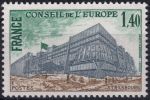 Obrázek k výrobku 46721 - 1977, Francie, SL021, Služební známka pro Evropskou radu: Budova Evropského parlamentu ✶✶