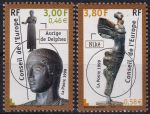 Obrázek k výrobku 46741 - 1994, Francie, SL051/052, Služební známky pro Evropskou radu: Malířství ✶✶