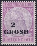Obrázek k výrobku 46806 - 1914, Albánie, 0043, Výplatní známka: Skanderbeg ✶
