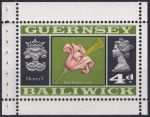 Obrázek k výrobku 46959 - 1970, Guernsey, SL0009II, Výplatní známka: Pohledy a znaky - Mapa, Vilém Dobyvatel ✶✶