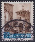 Obrázek k výrobku 47095 - 1957, San Marino, 0562, Výplatní známka: Krajinky - Borgo Maggiore ⊙