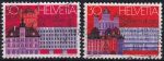 Obrázek k výrobku 47158 - 1974, Švýcarsko, 1024/1026, 100 let Světové poštovná unie (UPU) ⊙