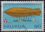Obrázek k výrobku 47221 - 1975, Švýcarsko, 1049, Výročí (I): Dům letectví a kosmonautiky v Luzernu ⊙
