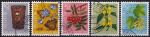 Obrázek k výrobku 47230 - 1975, Švýcarsko, 1062/1066, „Pro Juventute“: Den poštovní známky - Okrasné lesní plody ⊙