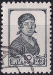 Obrázek k výrobku 47273 - 1937, SSSR, 0677IA2, Výplatní známka: Pracující - Dělnice ⊙