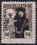 Obrázek k výrobku 47674 - 1920, ČSR I, 0163VV, Výplatní známka: Husita (Jan Hus) ✶✶