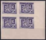 Obrázek k výrobku 47680 - 1945, ČSR II, 0370B, Výplatní známky: Bratislavské vydání ✶✶ ⊞ L H