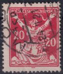 Obrázek k výrobku 47740 - 1920, ČSR I, 0151AVV, Výplatní známka: Osvobozená republika ⊙