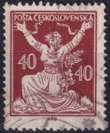 Obrázek k výrobku 47769 - 1920, ČSR I, 0153APV, Výplatní známka: Osvobozená republika ⊙