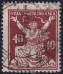 Obrázek k výrobku 47785 - 1920, ČSR I, 0154AIIVV, Výplatní známka: Osvobozená republika ⊙