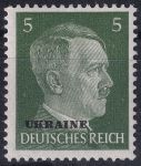 Obrázek k výrobku 47838 - 1941, Obsazená území Německem 1939-45 (Ukrajina), 03, Výplatní známky: Adolf Hitler ✶