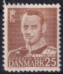 Obrázek k výrobku 48158 - 1948, Dánsko, 306, Výplatní známka: Král Frederik IX. ⊙ 