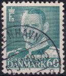 Obrázek k výrobku 48171 - 1950, Dánsko, 312, Výplatní známka: Král Frederik IX. ⊙ 