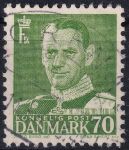 Obrázek k výrobku 48173 - 1950, Dánsko, 316, Výplatní známka: Král Frederik IX. ⊙ 