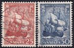 Obrázek k výrobku 48185 - 1951, Dánsko, 0323/324, 250 let Dánské námořní důstojnické školy na ostrově Holmen ⊙