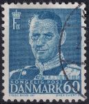 Obrázek k výrobku 48202 - 1952, Dánsko, 334, Výplatní známka: Král Frederik IX. ⊙ 