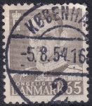 Obrázek k výrobku 48213 - 1953, Dánsko, 337, Výplatní známka: Král Frederik IX. ⊙ 